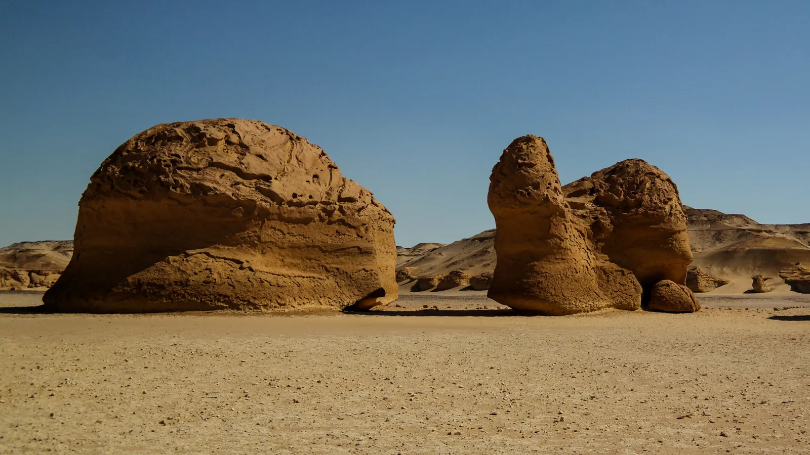 Chalk formations in Egypt's White Desert