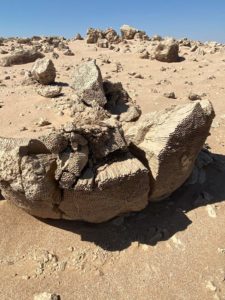 Canyon Trip Gazelle Tours A group of people exploring the desert on a Gazelle Crossover trip